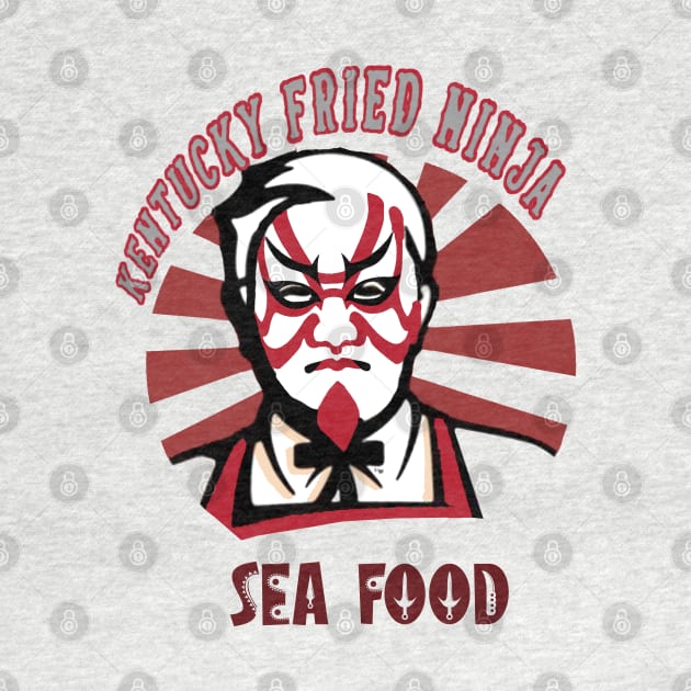SEA FOOD  FRIED NINJA by QinoDesign